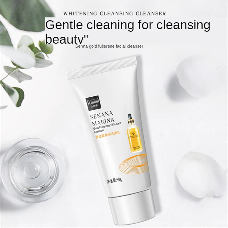 Gold Fullerene Facial Cleanser Foam
