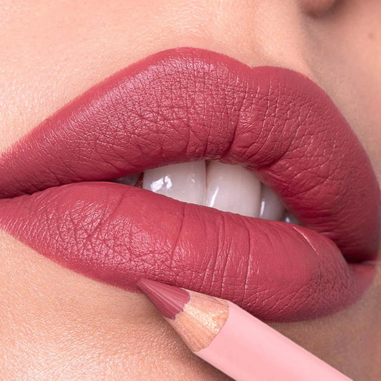 Waterproof Lasting Wooden Matte Lip Liner Pencil Natural Lips Makeup Nude Pink Lip Liner Outline The Lips Contour Makeup 12color