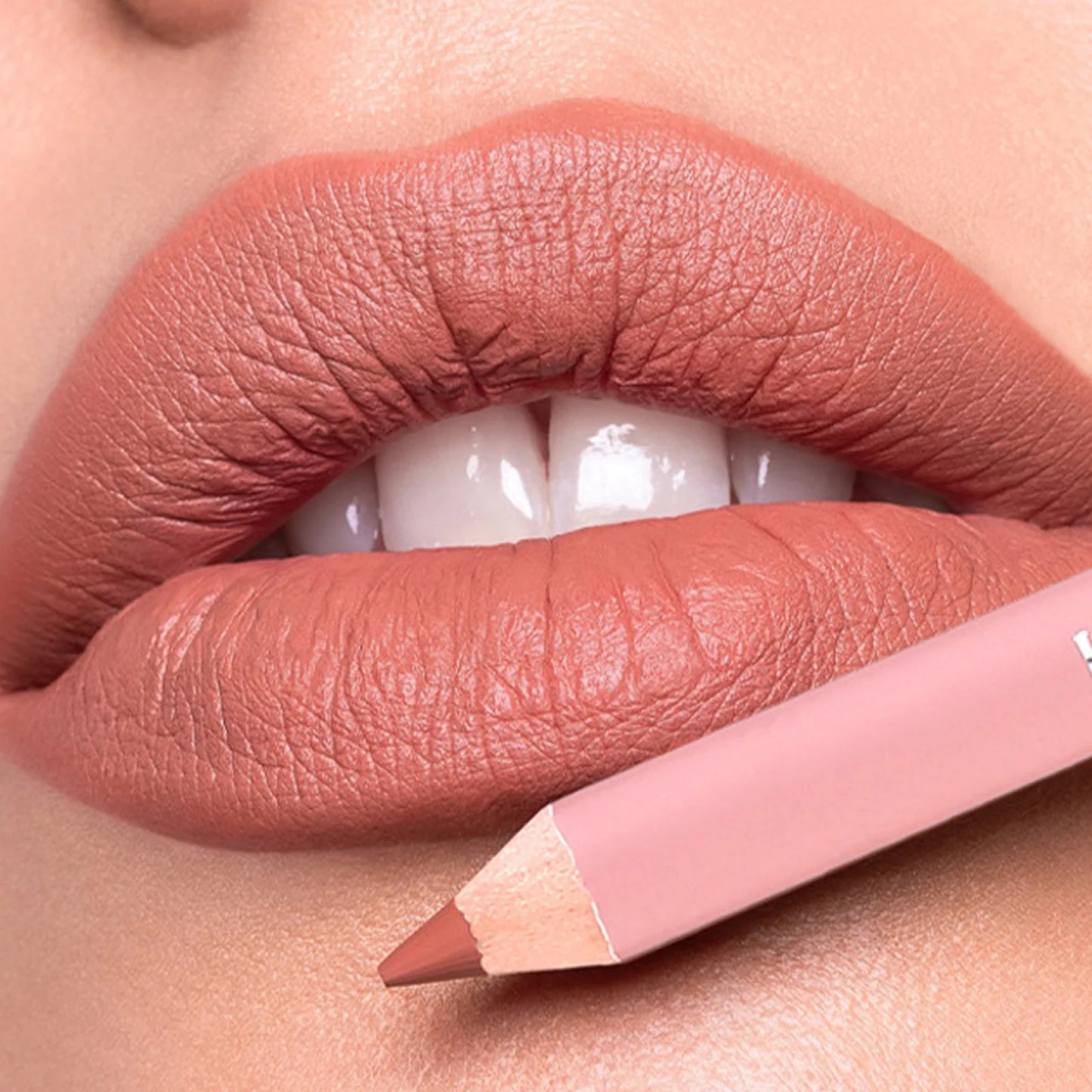 Waterproof Lasting Wooden Matte Lip Liner Pencil Natural Lips Makeup Nude Pink Lip Liner Outline The Lips Contour Makeup 12color