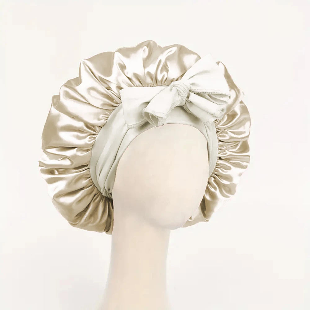 Hair Bonnet With Tie