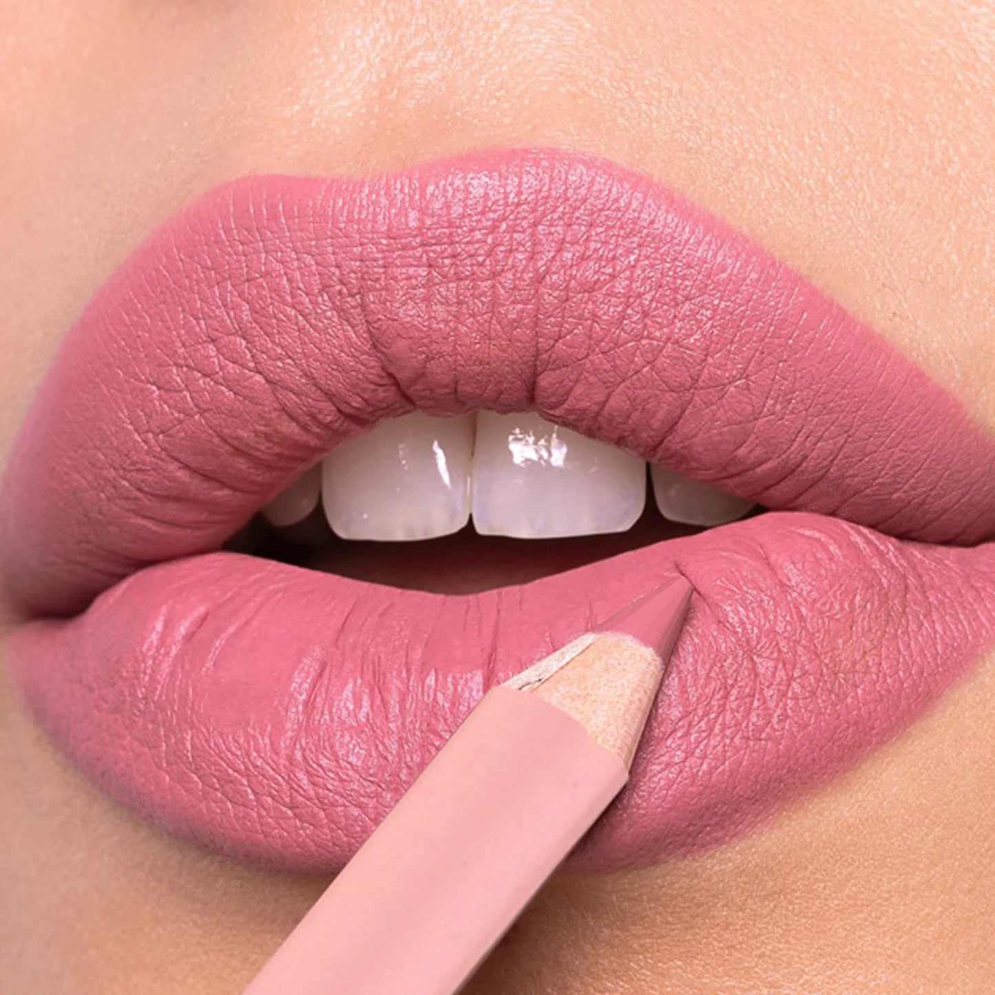 Waterproof Lasting Wooden Matte Lip Liner Pencil Natural Lips Makeup Nude Pink Lip Liner Outline The Lips Contour Makeup 12color