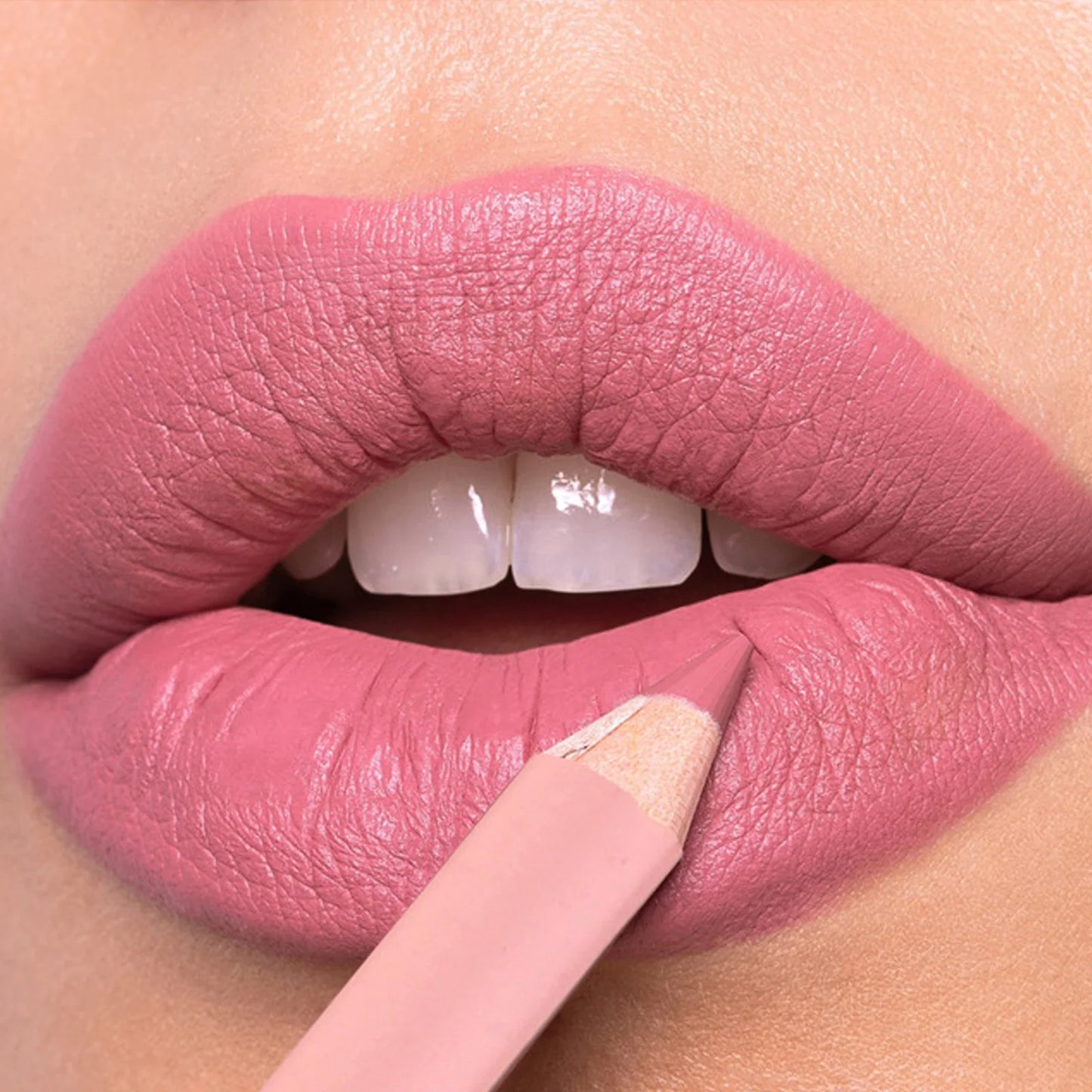 Waterproof Lasting Wooden Matte Lip Liner Pencil Natural Lips Makeup Nude Pink Lip Liner Outline The Lips Contour Makeup 12color
