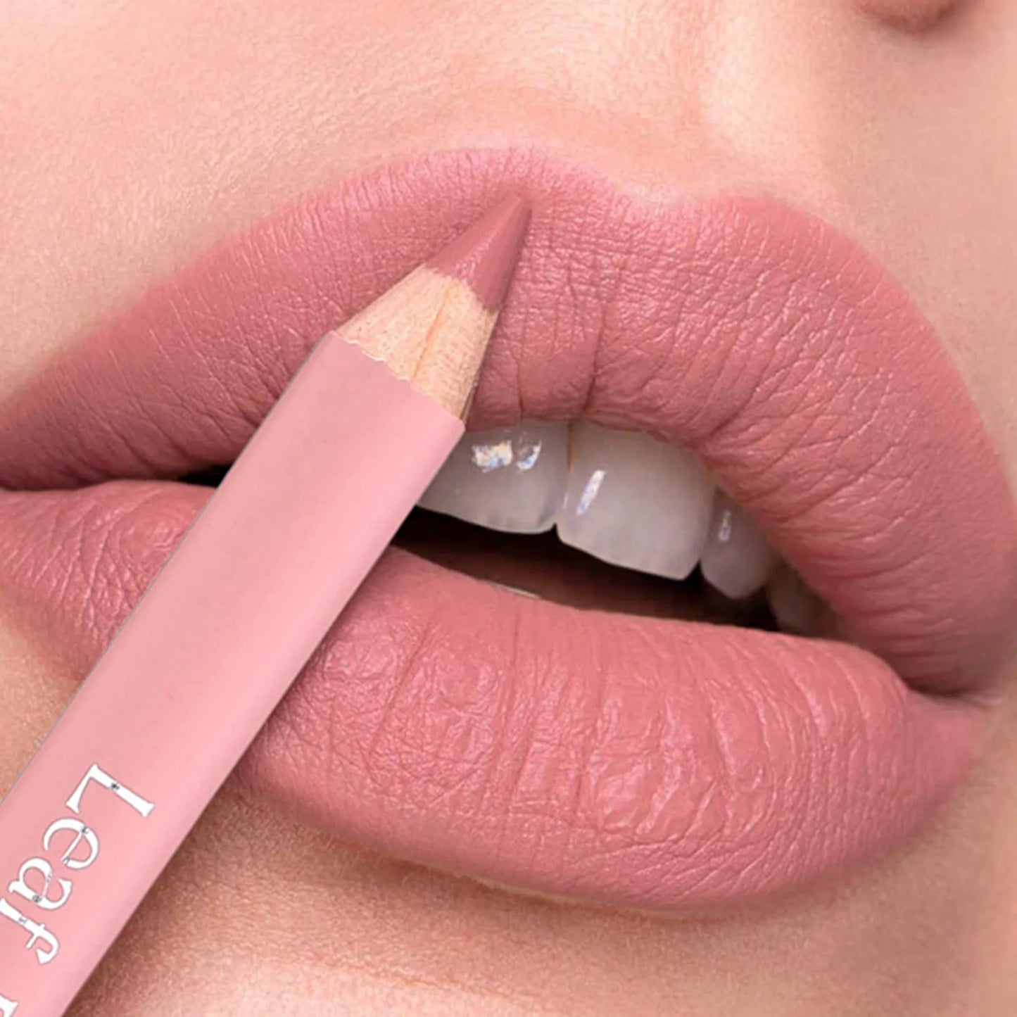 Waterproof Lasting Wooden Matte Lip Liner Pencil Natural Lips Makeup Nude Pink Lip Liner Outline The Lips Contour Makeup 12color