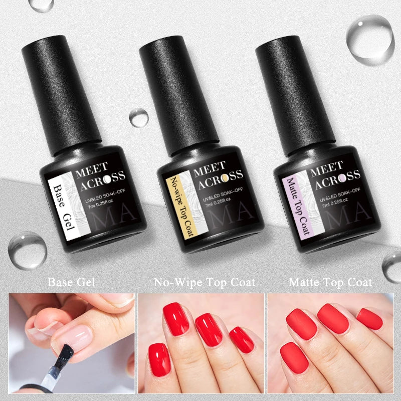 Base Top Coat Gel Polish