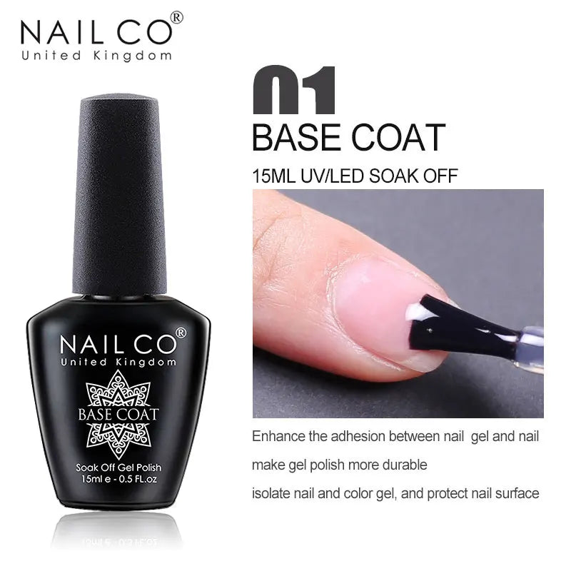 Dissolvant magique pour top coat et base coat NAILCO