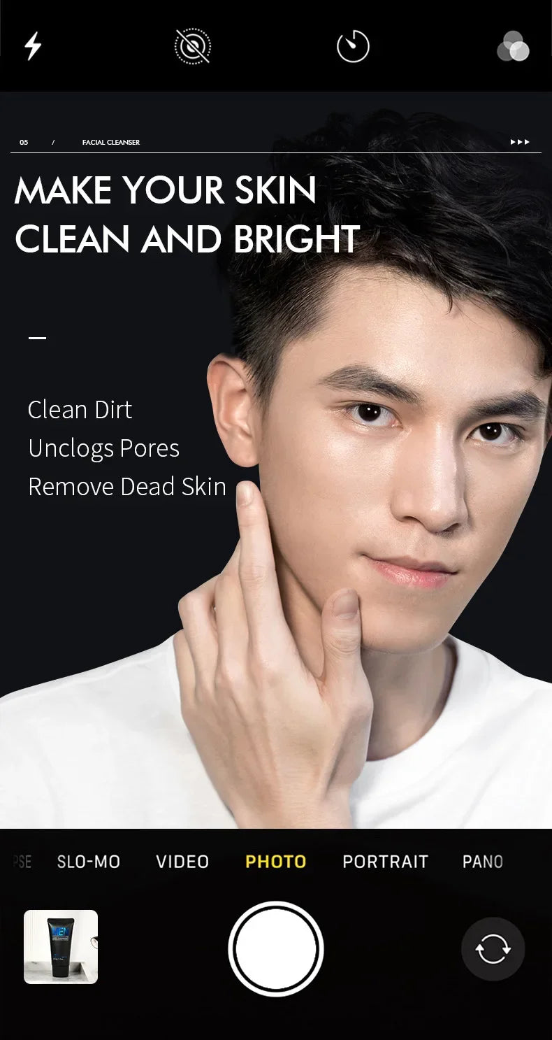 LAIKOU Men Facial Cleanser