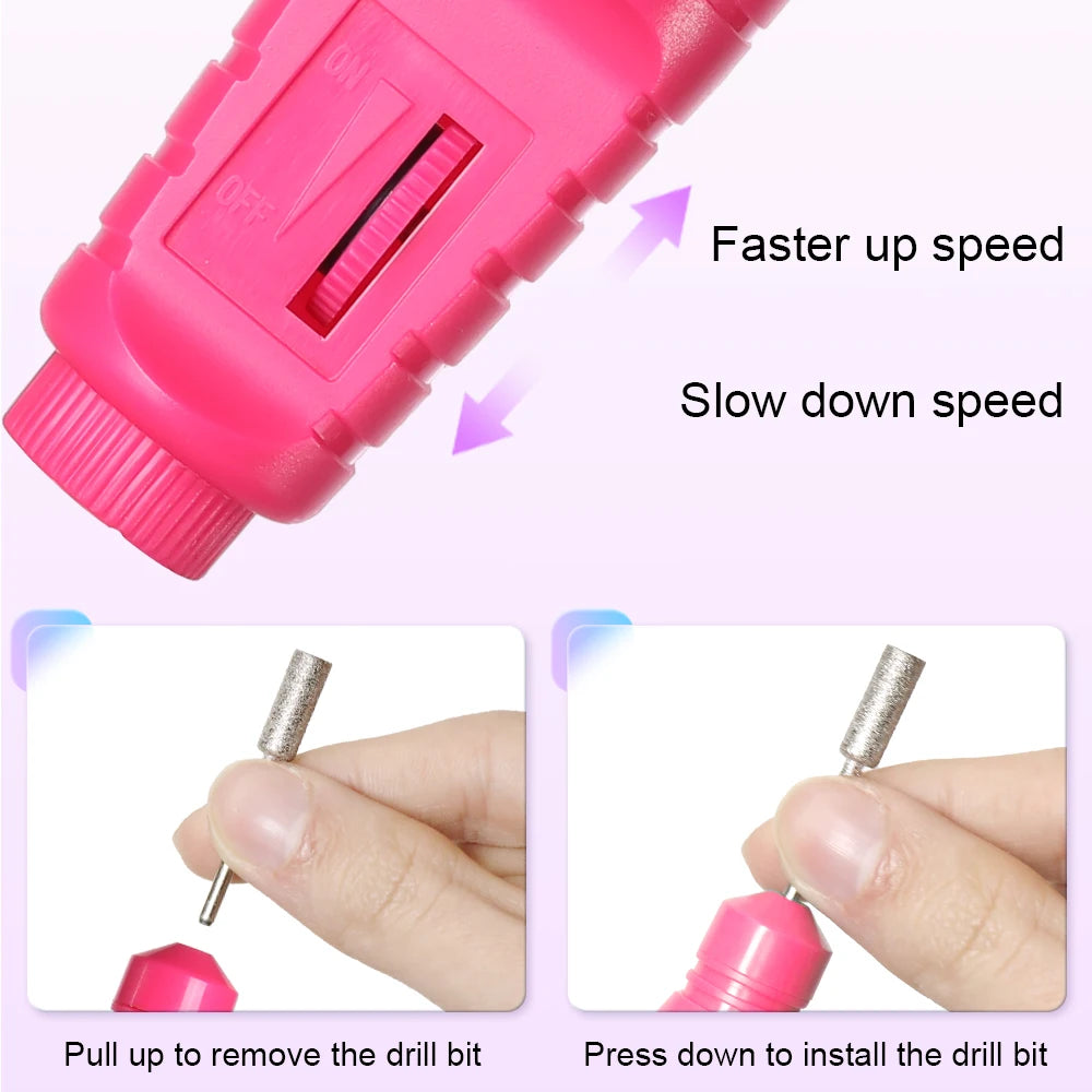 6 In 1 Electric Nail Drills Kit