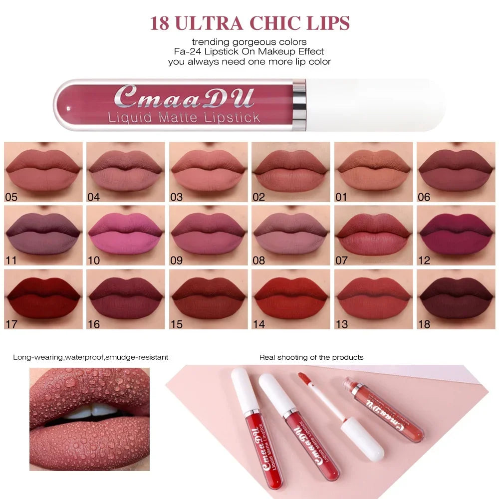 Sexy Velvet Lip Gloss Liquid Lipstick