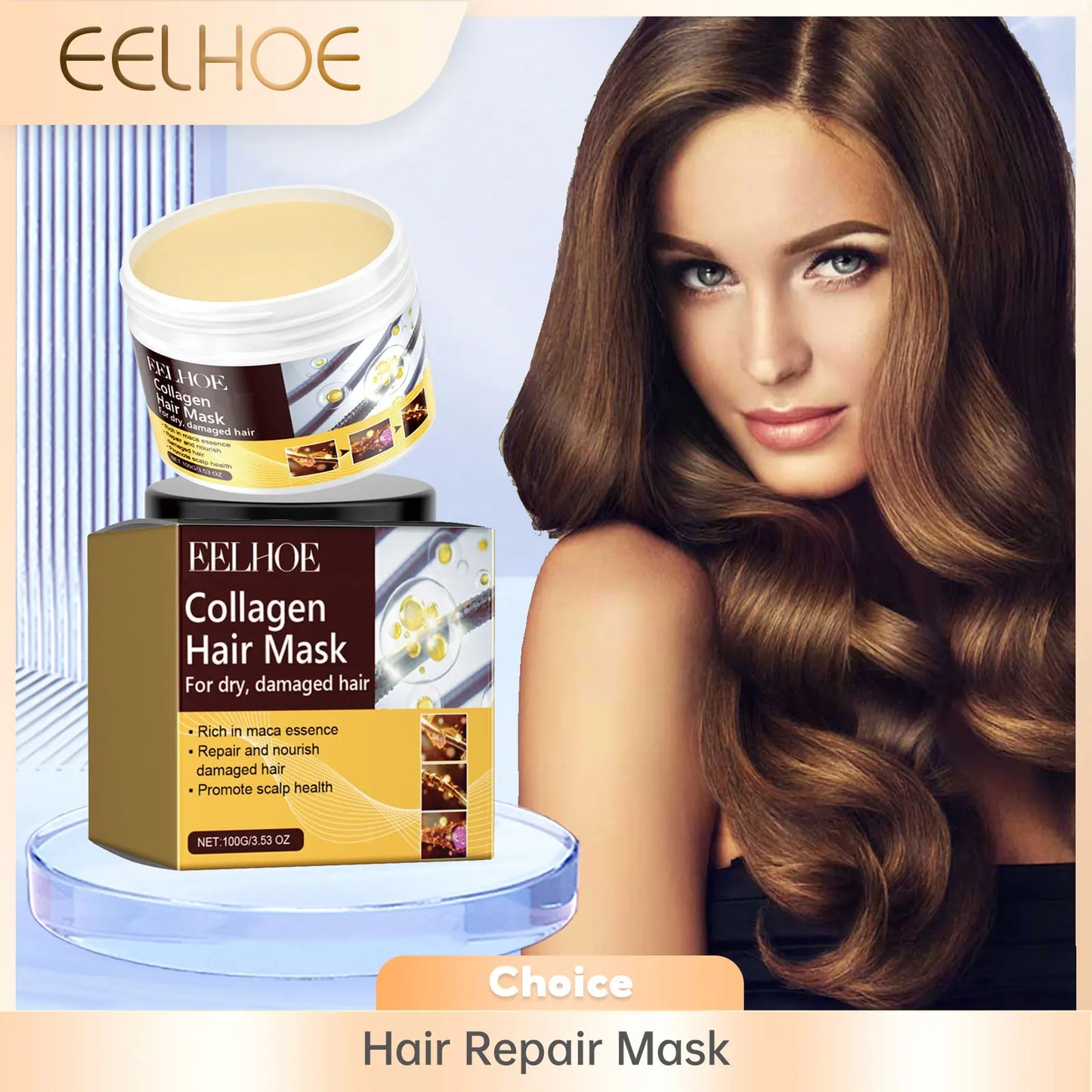 Hair Repair Mask Collagen Nourishing