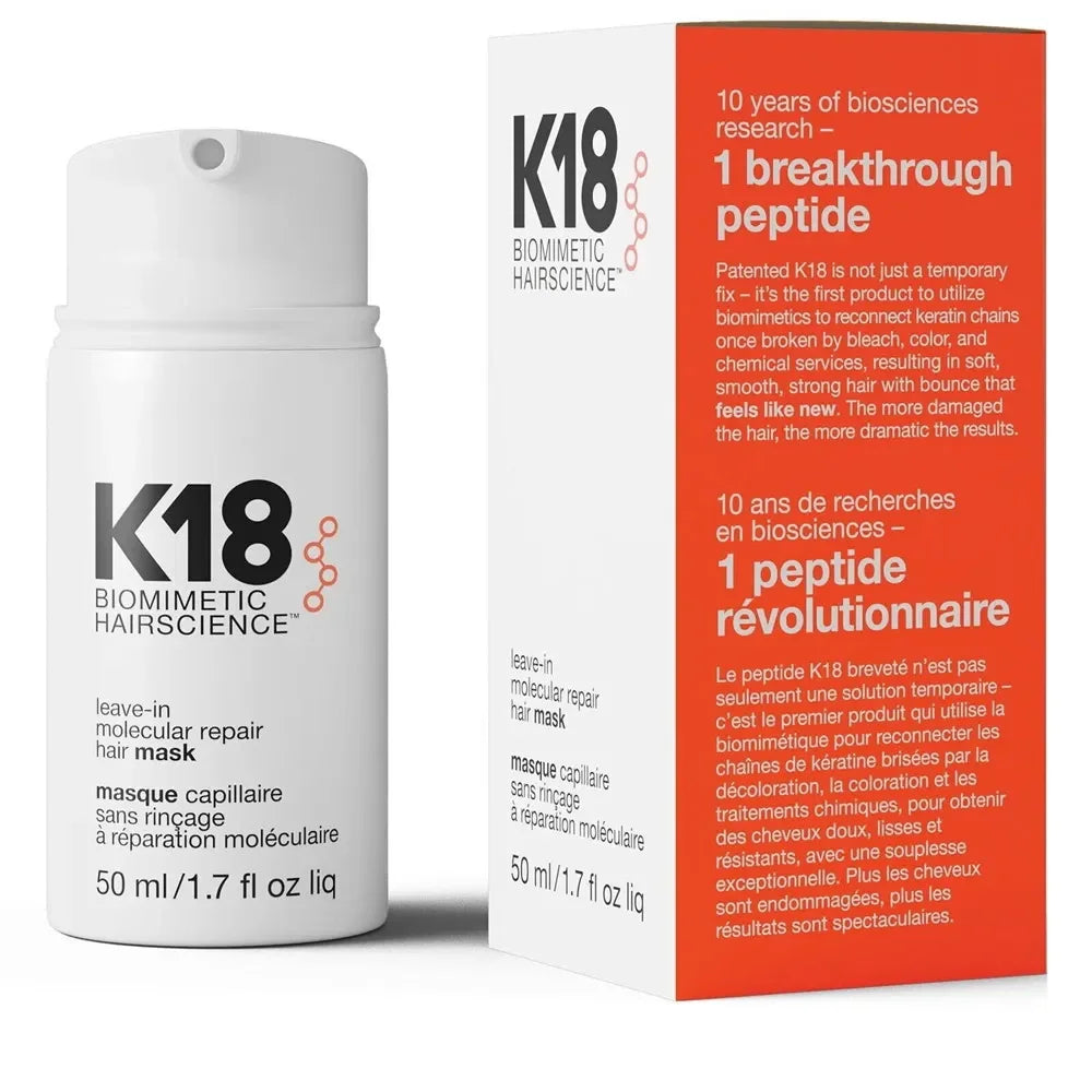 5/1pcs K18 Leave-In Molecular/1*kertain Repair Hair