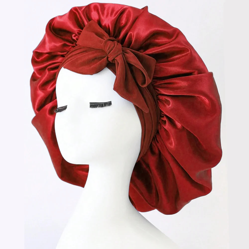 Hair Bonnet With Tie