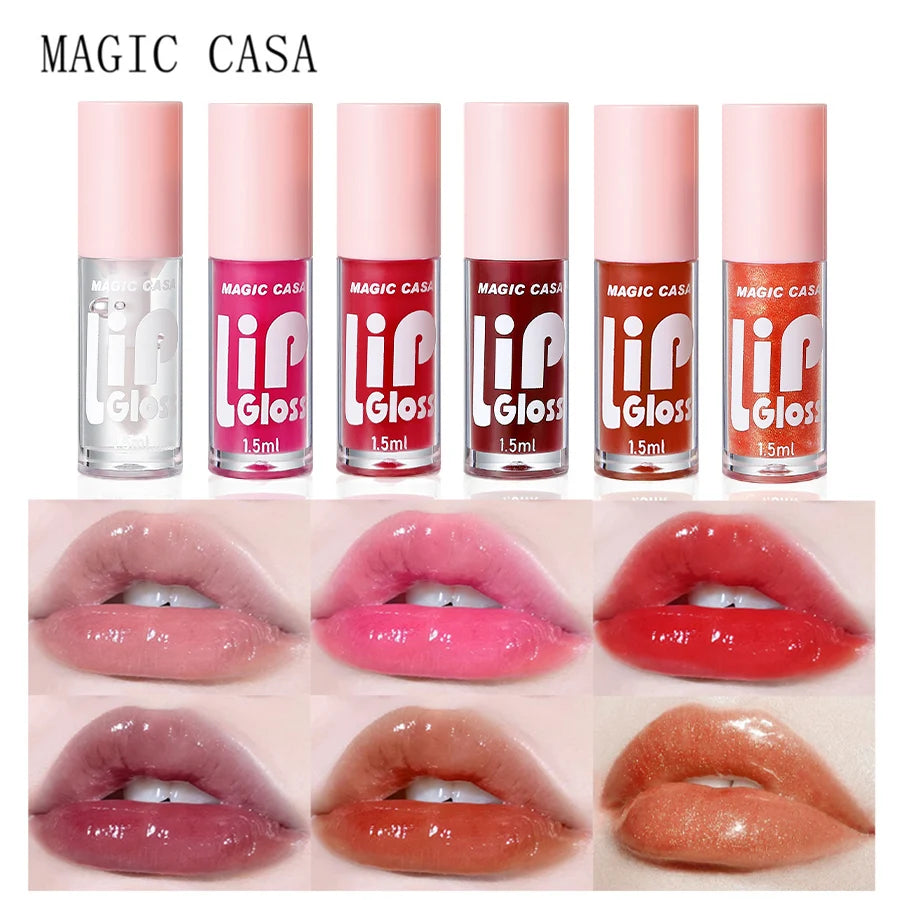 6pcs/set Hydrating Jelly Lip Oil