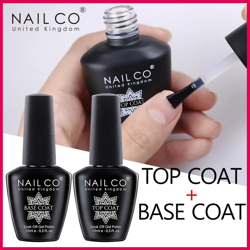 NAILCO Top Coat Base Coat Magic Remover