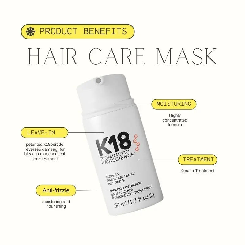 5/1pcs K18 Leave-In Molecular/1*kertain Repair Hair