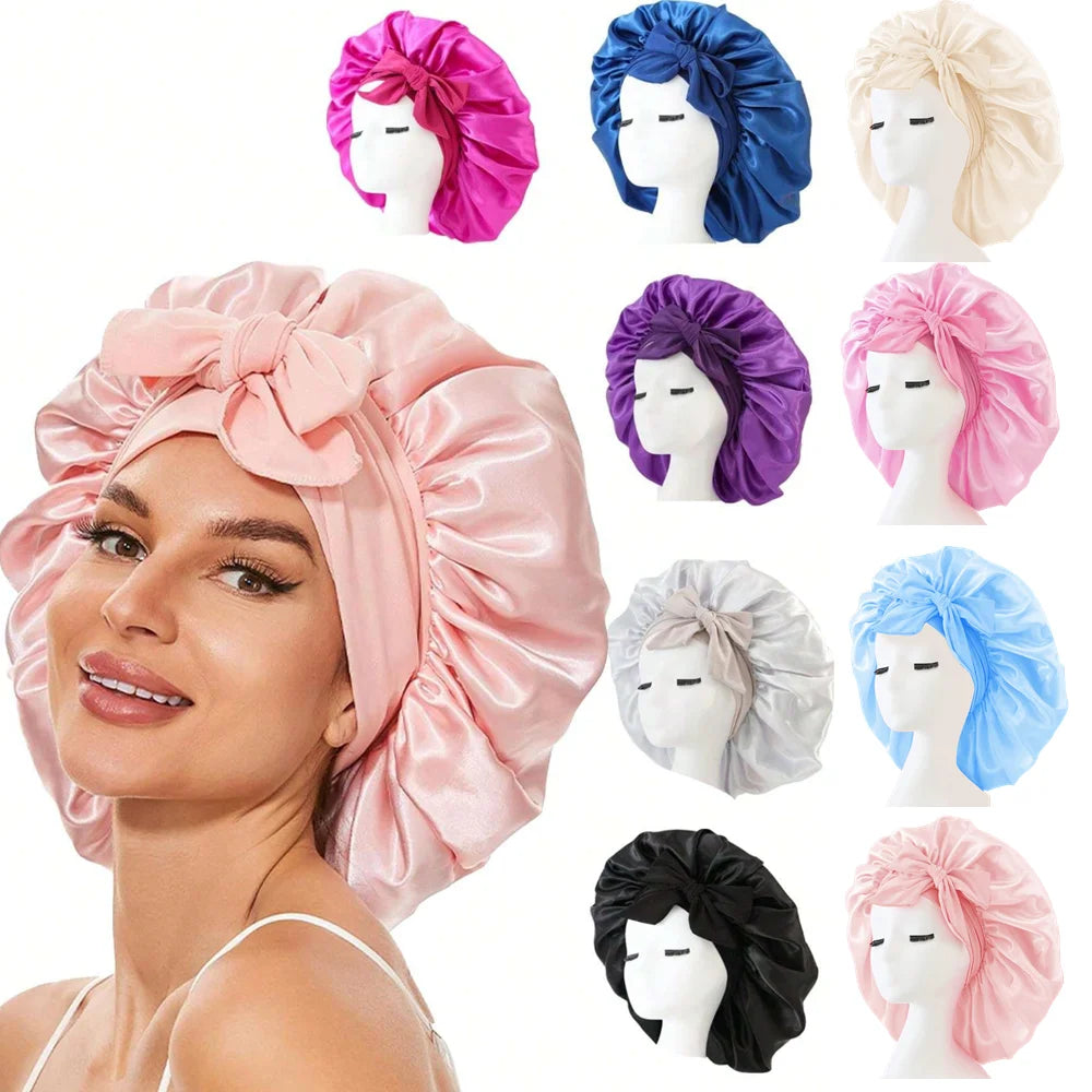 Hair Bonnet With Tie