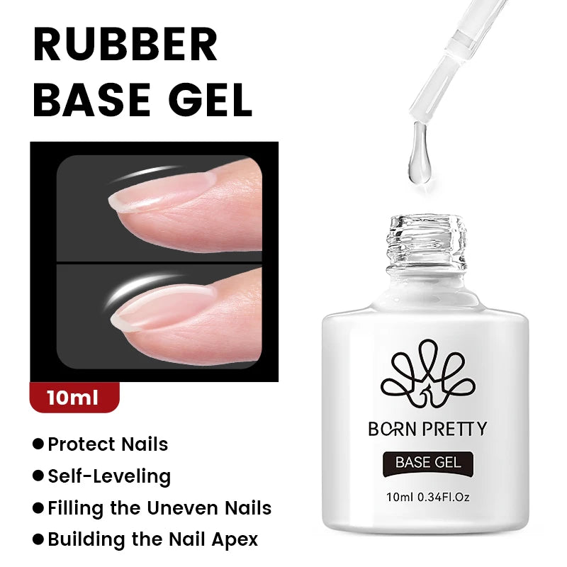 Base Gel Top Coat Rubber Gel Reinforcement Gel for Nails