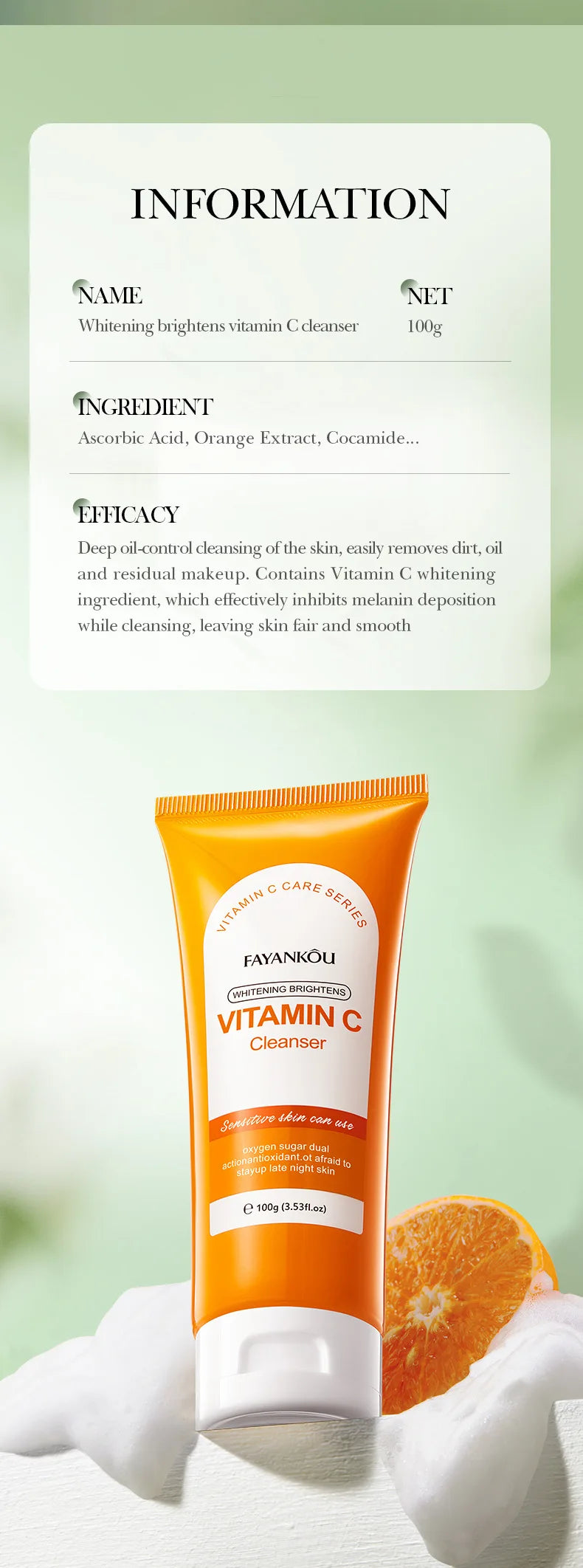 Vitamin C Facial Cleanser