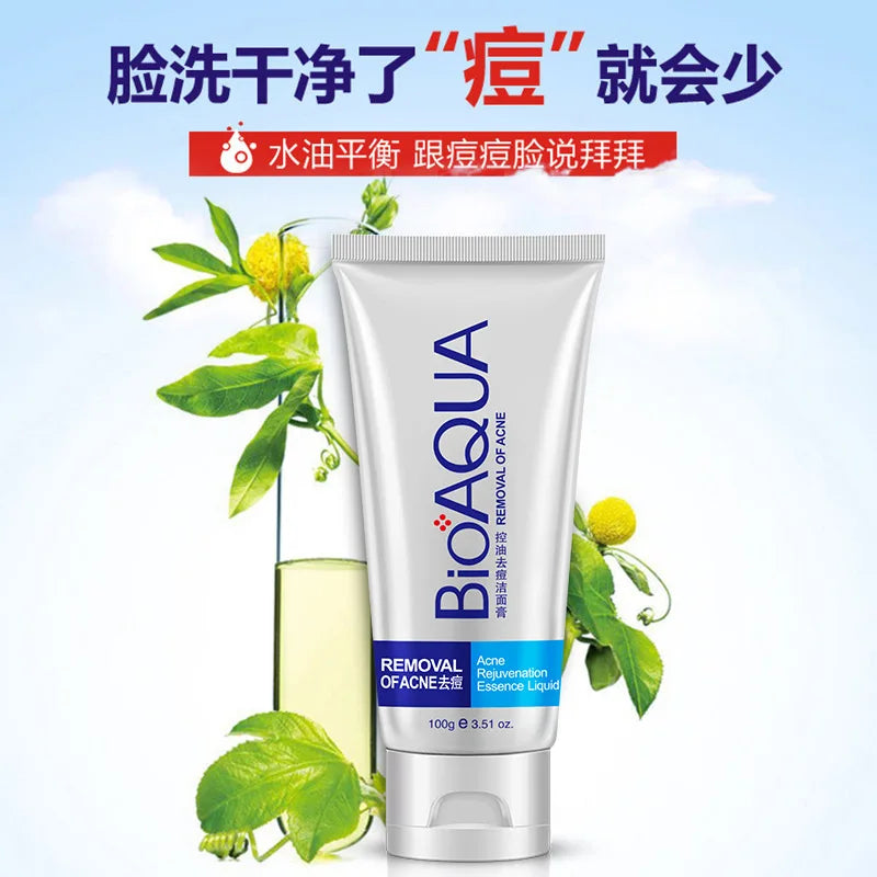 BIOAQUA Facial Cleanser Acne Treatment