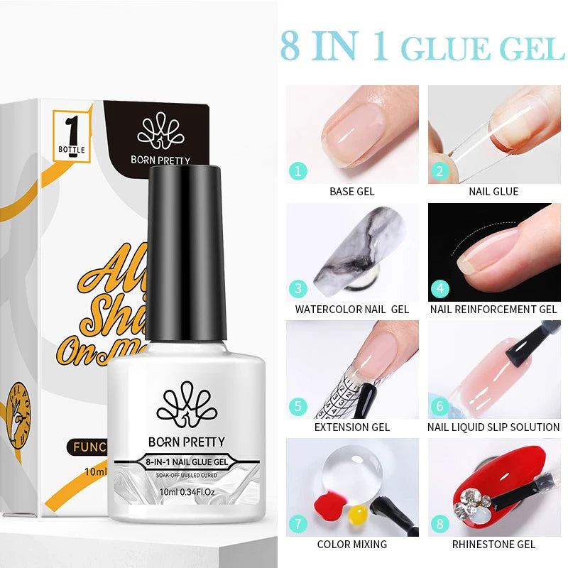 Base Gel Top Coat Rubber Gel Reinforcement Gel for Nails