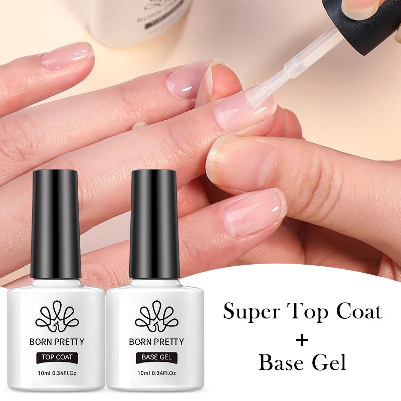 Base Gel Top Coat Rubber Gel Reinforcement Gel for Nails