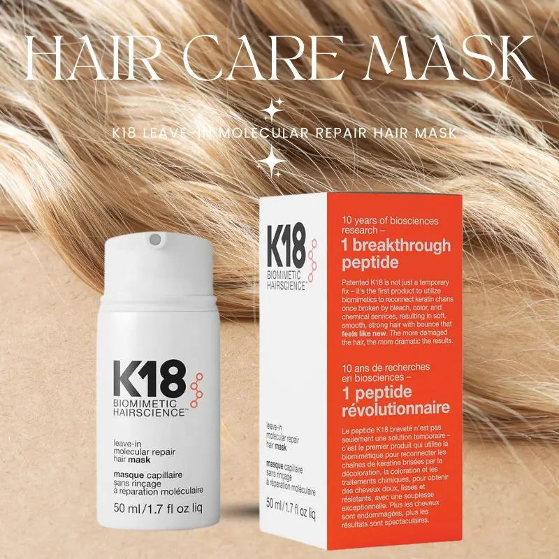 5/1pcs K18 Leave-In Molecular/1*kertain Repair Hair