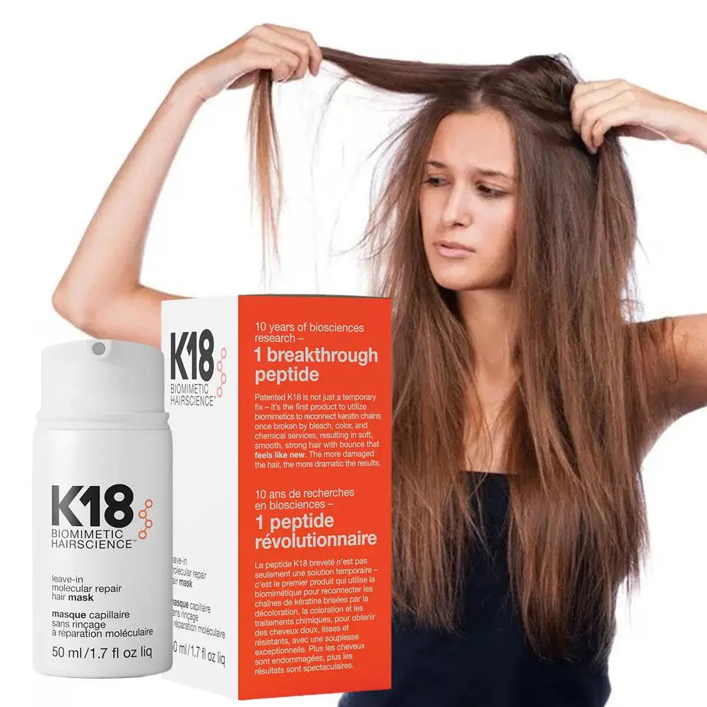 5/1pcs K18 Leave-In Molecular/1*kertain Repair Hair