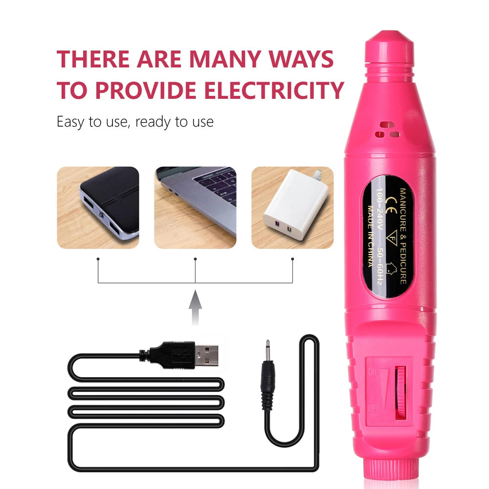 6 In 1 Electric Nail Drills Kit