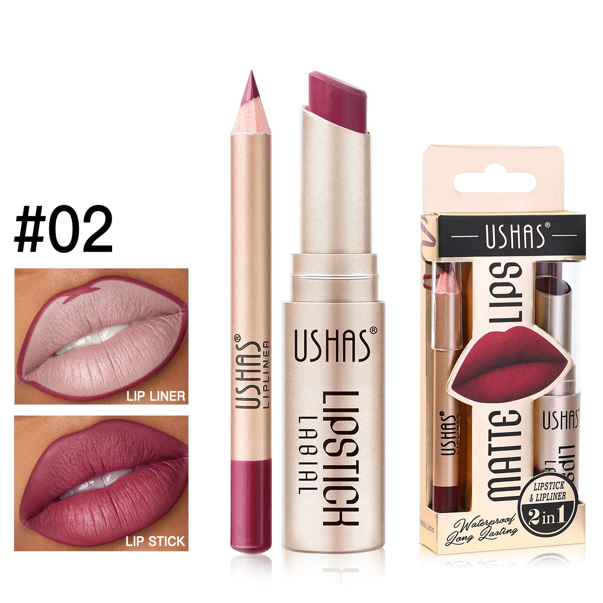 12 Color Matte Lipstick Set Long-lasting Waterproof Lipstick