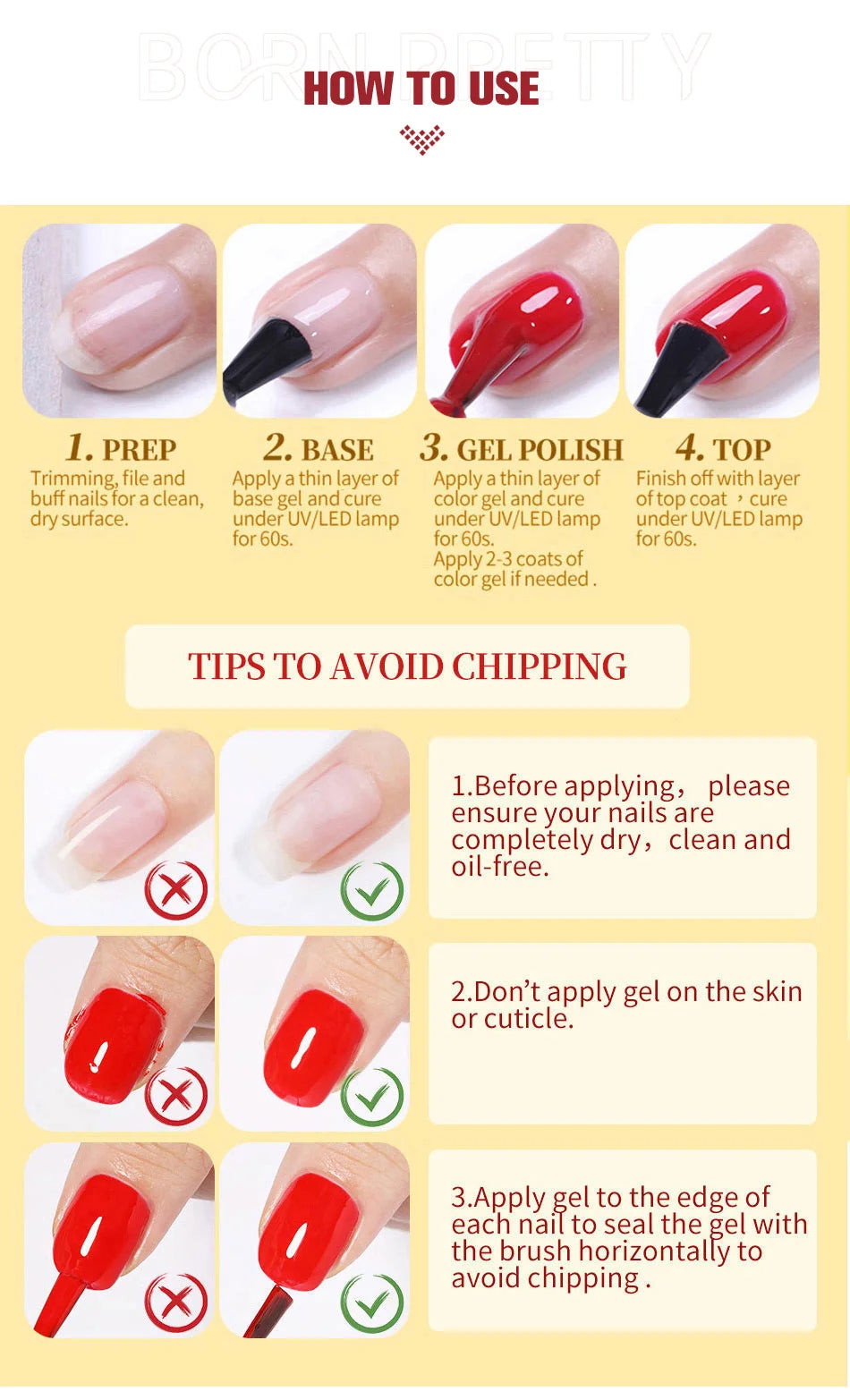 Base Gel Top Coat Rubber Gel Reinforcement Gel for Nails