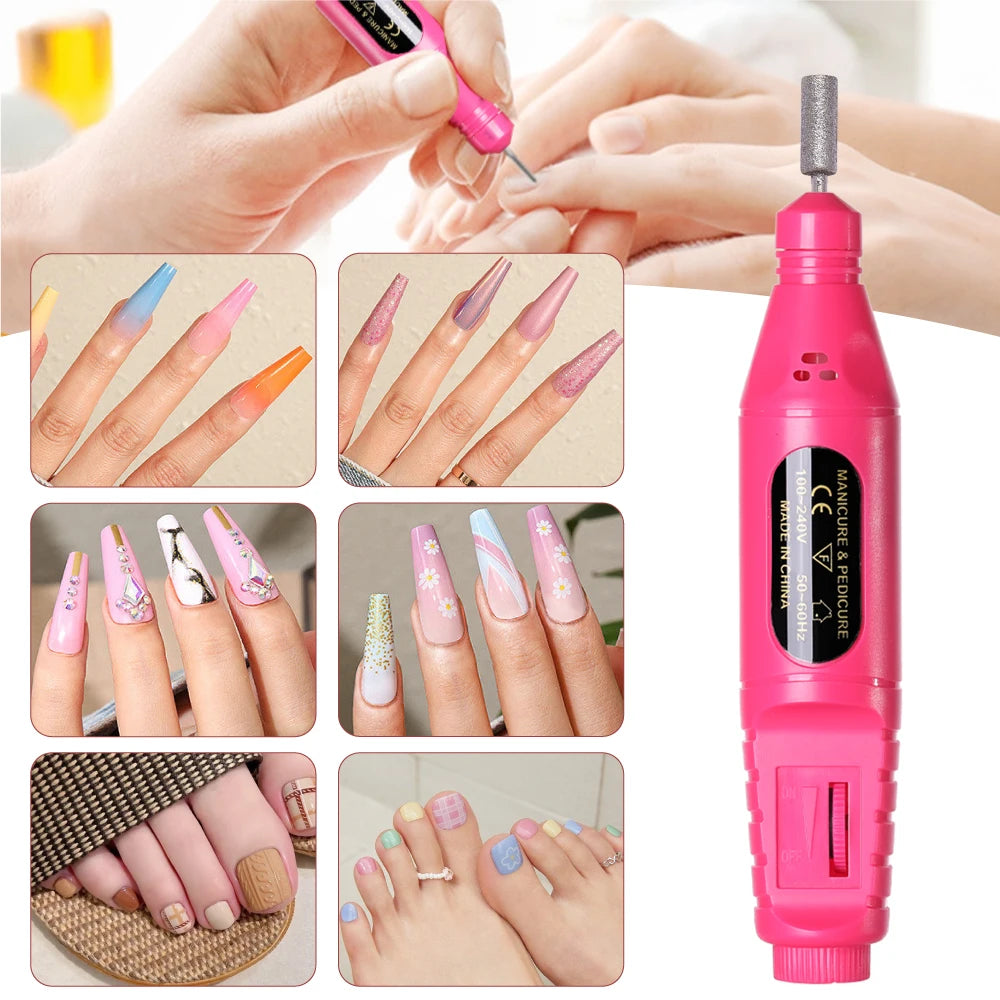 6 In 1 Electric Nail Drills Kit