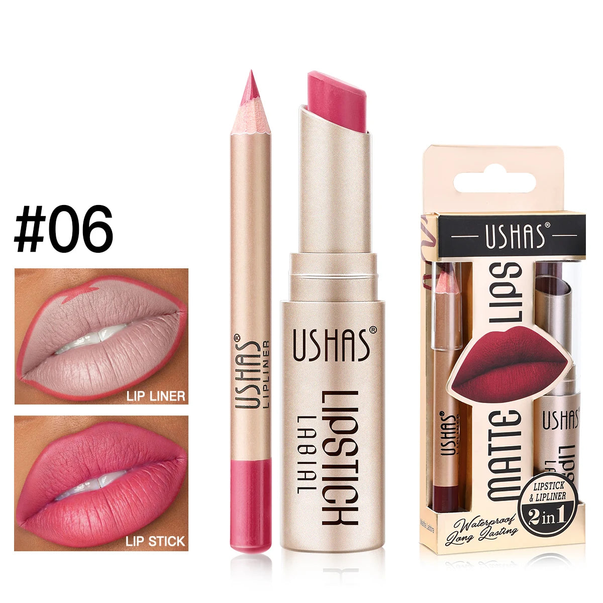 12 Color Matte Lipstick Set Long-lasting Waterproof Lipstick