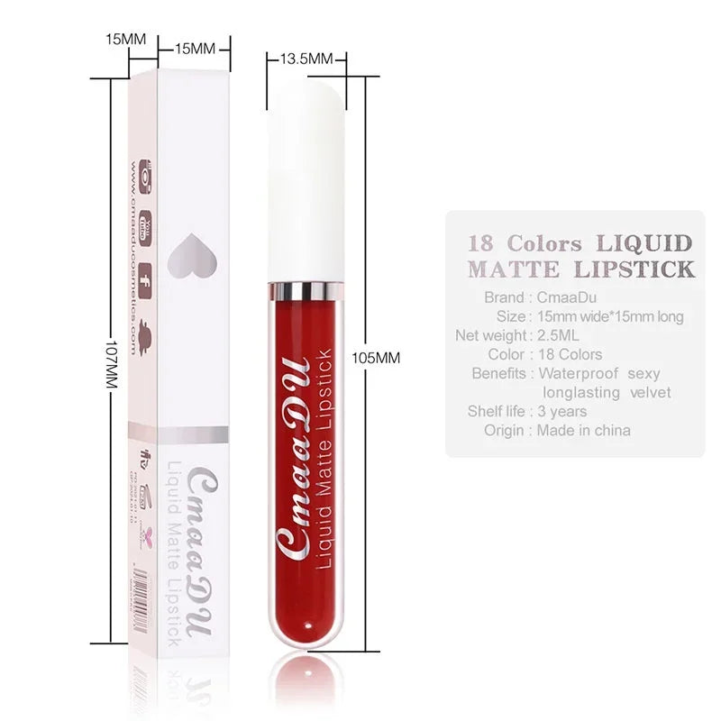 Sexy Velvet Lip Gloss Liquid Lipstick