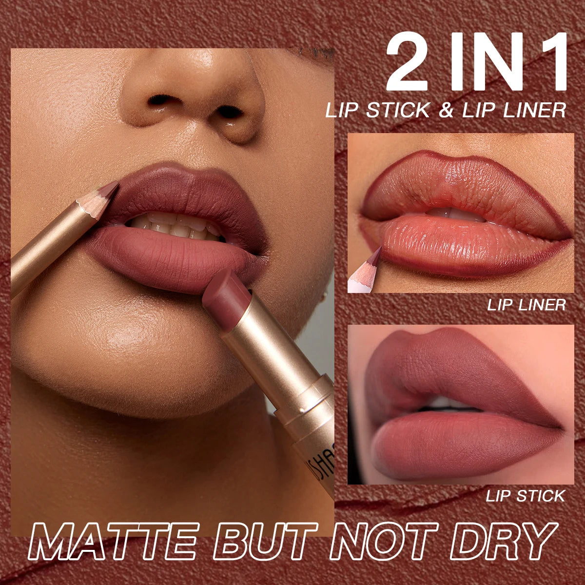 12 Color Matte Lipstick Set Long-lasting Waterproof Lipstick