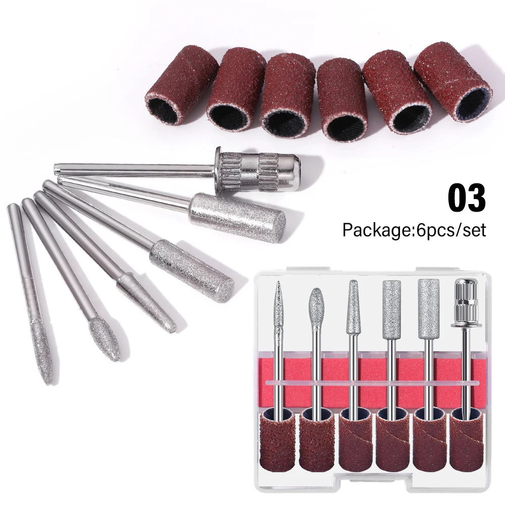 6 In 1 Electric Nail Drills Kit