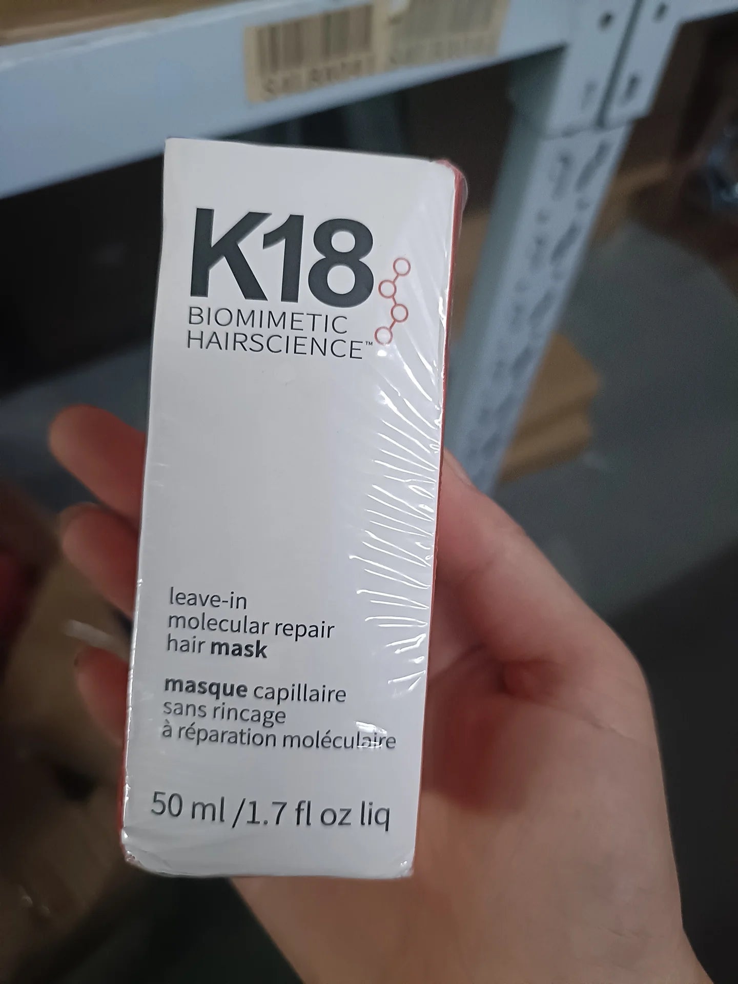 5/1pcs K18 Leave-In Molecular/1*kertain Repair Hair