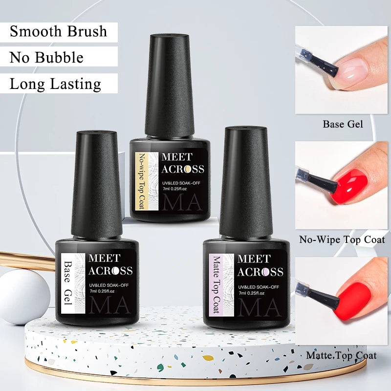 Base Top Coat Gel Polish