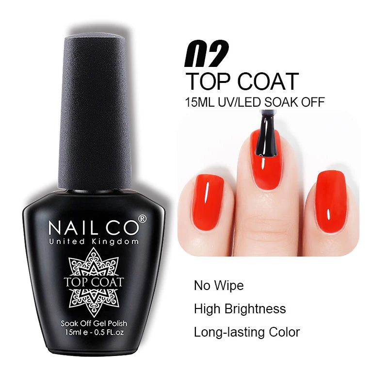 NAILCO Top Coat Base Coat Magic Remover