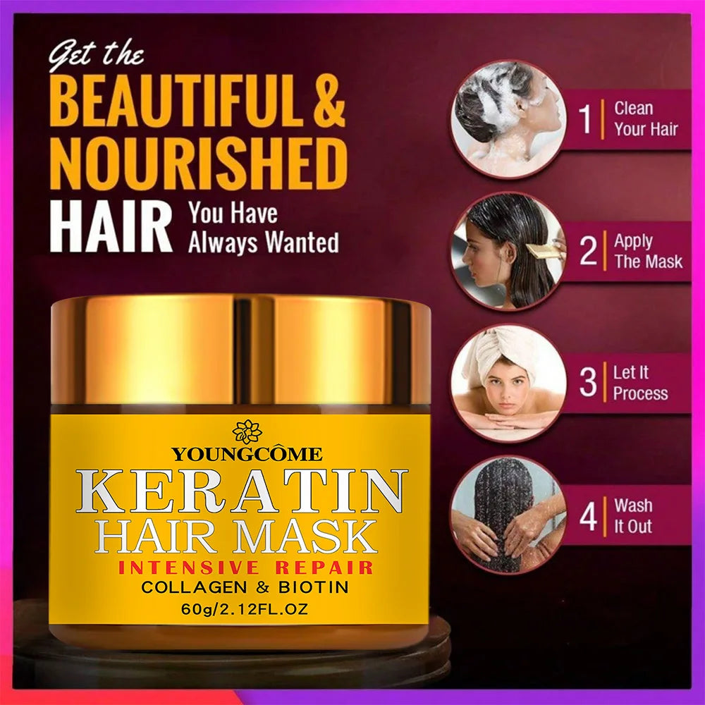 Biotin Collagen Keratin Hair Mask