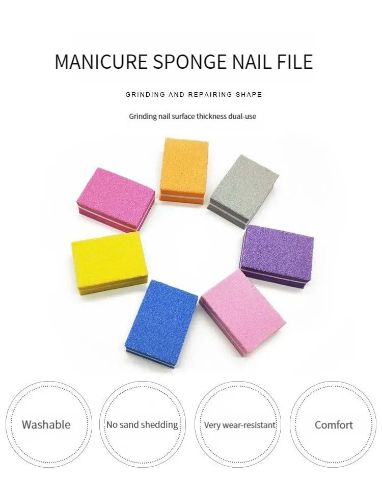 Mini Nail File Block Sanding And Polishing