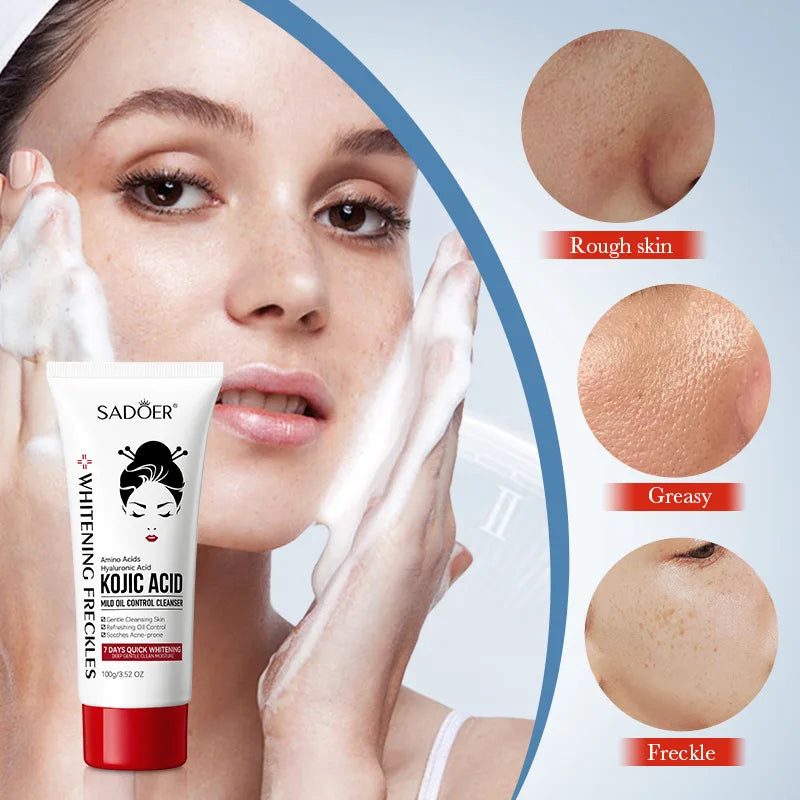 SADOER Kojic Acid Facial Cleanser