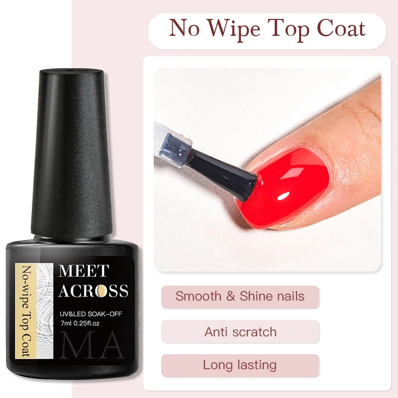 Vernis gel base top coat