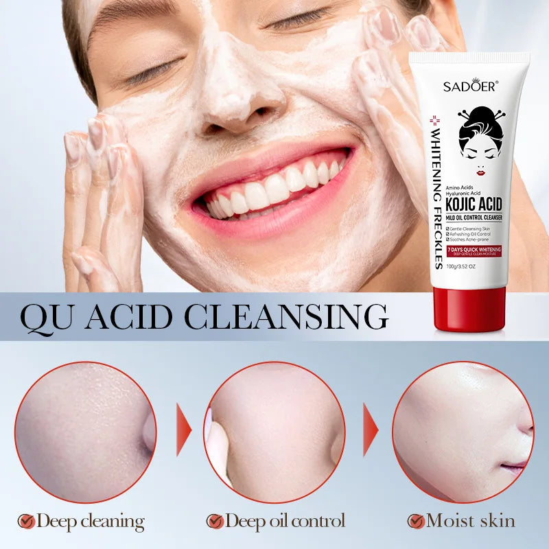 SADOER Kojic Acid Facial Cleanser