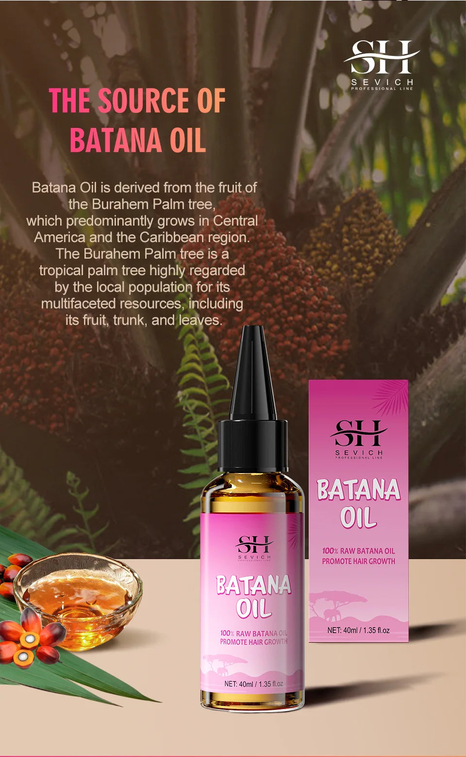 Natural 100% Pure Batana Oil